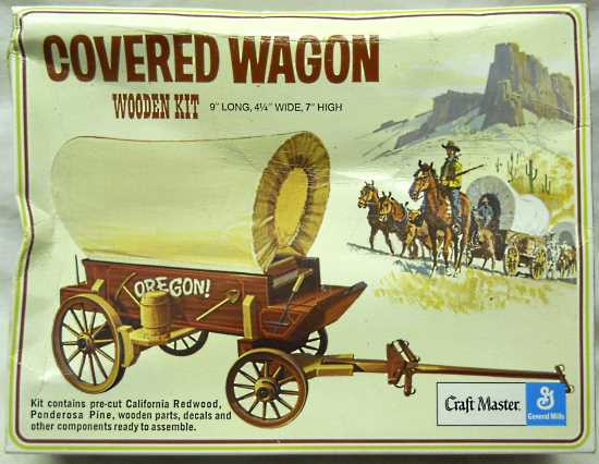 Craft Master Covered Wagon, 50121 plastic model kit